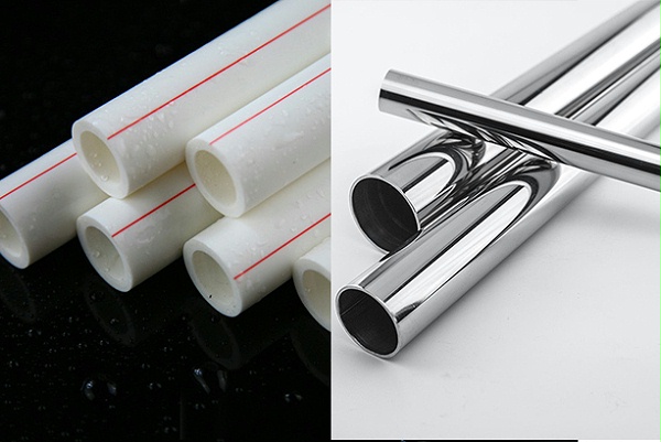 塑料管与不锈钢管对比