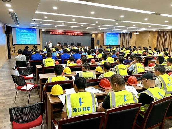 宁波水务组织开展“水工学校”第五讲，广州美亚施工服务讲解震惊全场