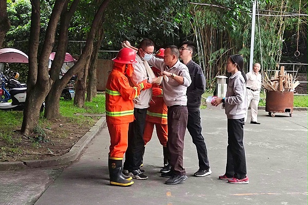 消防安全 | 广州美亚举行应急预案演练，防范于未“燃”！